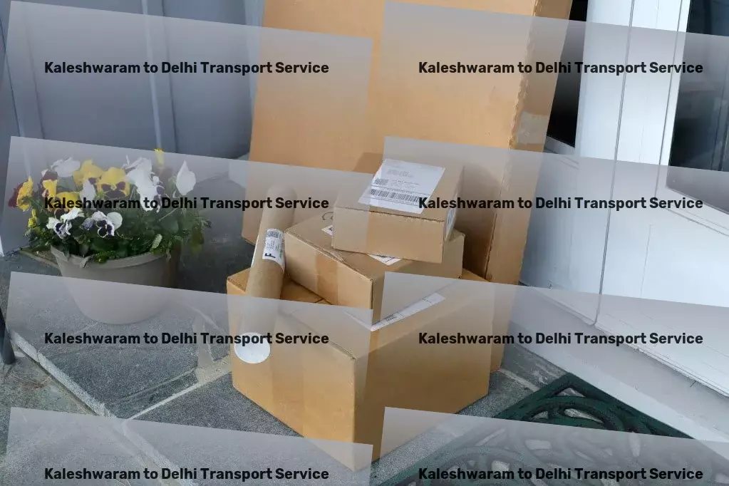 Kaleshwaram to Delhi Transport Urban cargo forwarding