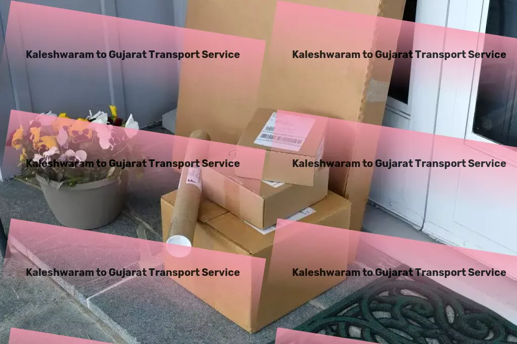 Kaleshwaram to Gujarat Transport Deliver success across India with our transportation services! - Shipping services