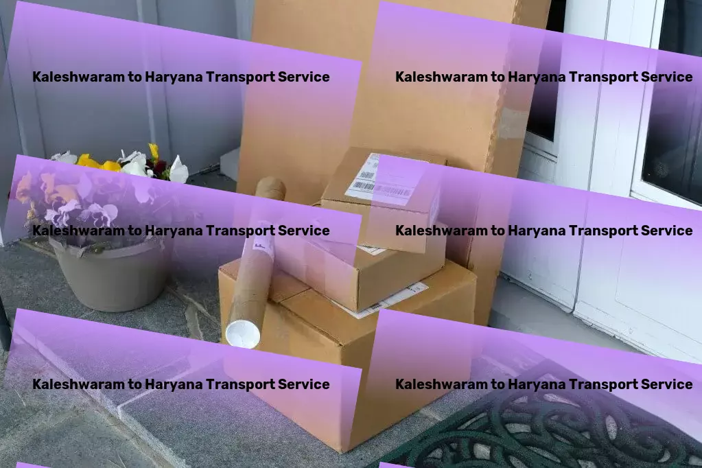 Kaleshwaram to Haryana Transport Furniture logistics solutions